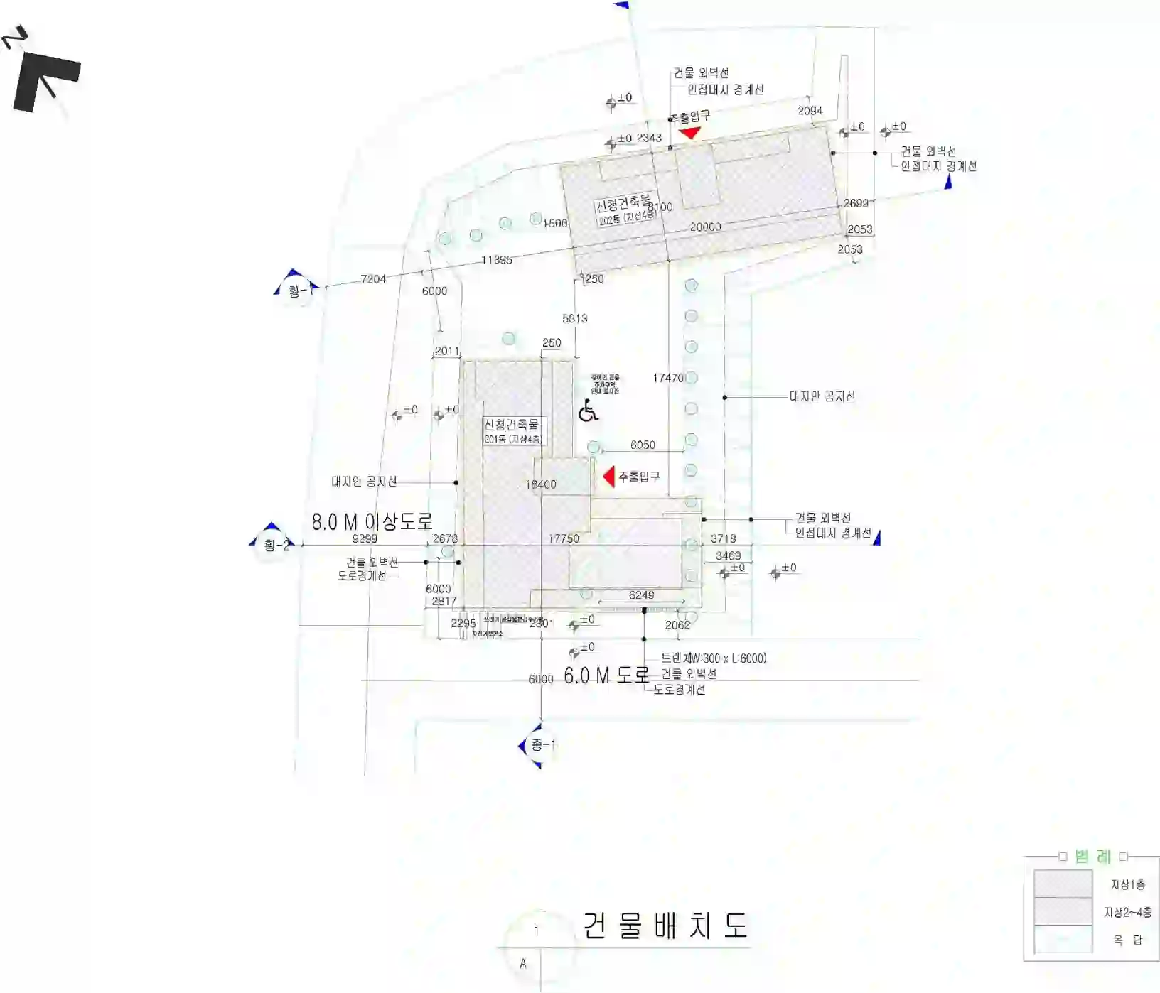 청우 하이츠 배치도 이미지